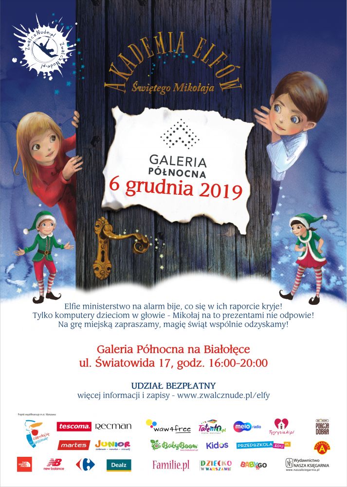 Akademia Elfów Świętego Mikołaja - Galeria Północna 6 grudnia